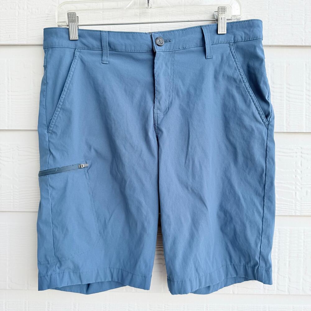 Weatherproof Vintage Blue Utility Shorts Men's 34 Casual Outdoor Travel